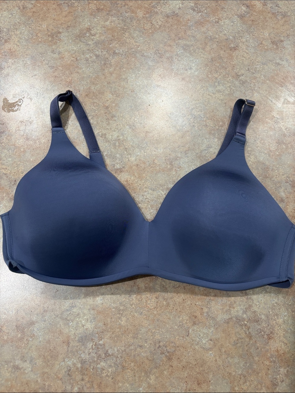 Soma Seamless Navy T-Shirt Bra - Comfortable Everyday Support